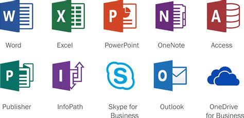 Download Microsoft Office Applications Icons