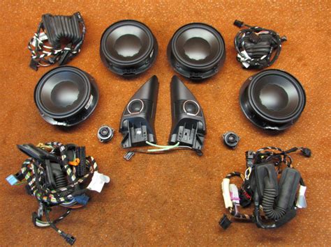 Dynaudio Soundsystem Endstufe Lautsprecher Vorne Hinten Set Vw Golf