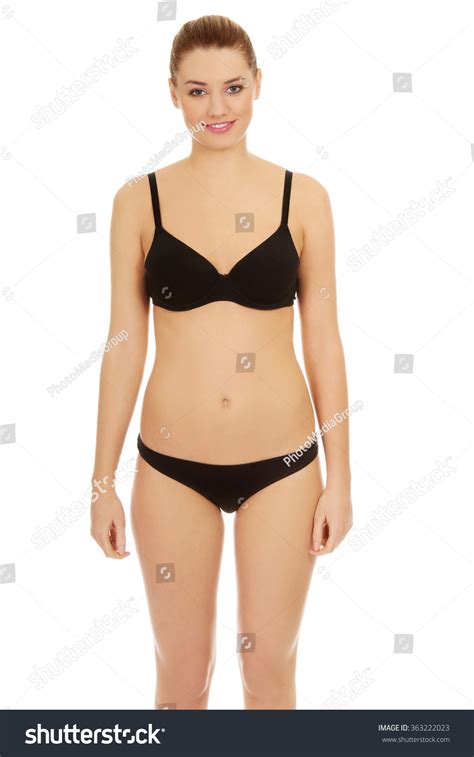 Beautiful Woman Standing Bikini Stock Photo Shutterstock