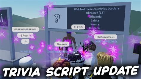 Trivia Booth Script Update For Rate My Avatar Roblox Exploiting Youtube