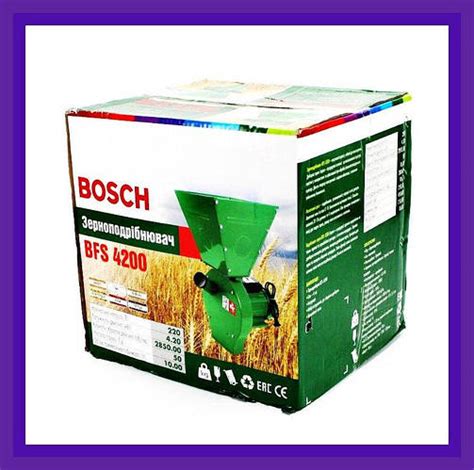 Зернодробилку для домашнего хозяйства Bosch bfs 4200, Зернодробилка бош ...