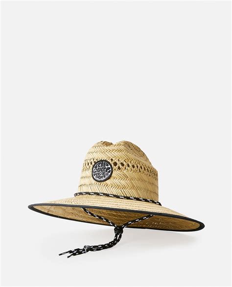 Rip Curl Logo Straw Hat Ozmosis Accessories