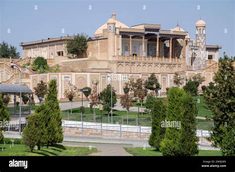 Samarkand Uzbekistan September Hazrat Khizr Mosque And