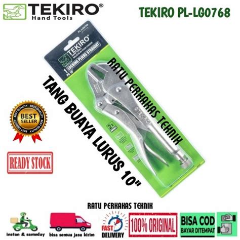 Jual Tekiro Tang Buaya Lurus Inch Tang Buaya Tang Jepit Pl Lg Di