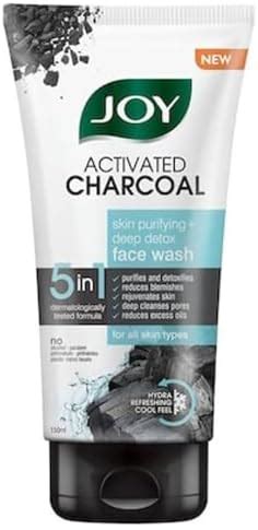 joy skin fruits activated charcoal face wash ml tube amazonin