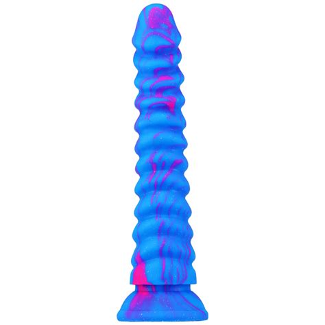 Amazon Realistic Colorful Dragon Dildo Anal Plug Inch Soft Flexible Liquid Silicone