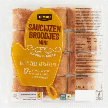 Jumbo Mini Saucijzenbroodjes Stuks Bestellen Brood En Gebak