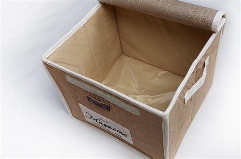 Купить Складная ретро джута ящик для хранения, одежда, Журнал ...