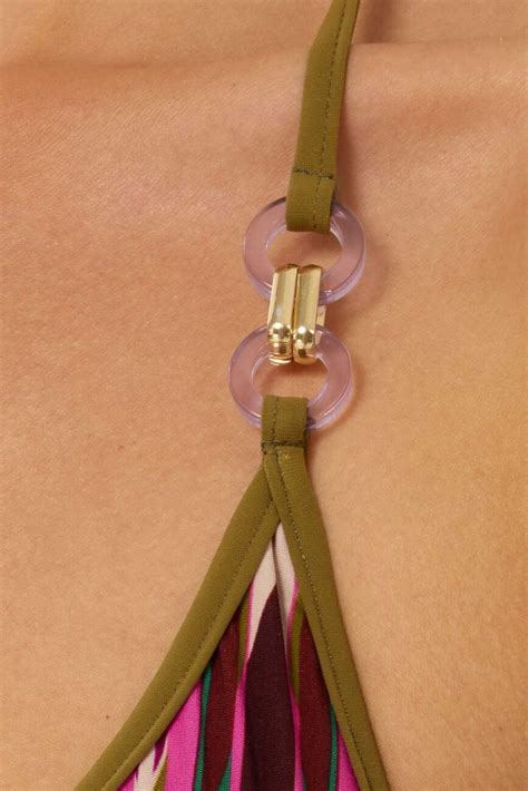 Ayy Ld Z Fu Ya Desenli Bikini Tak M H Zl Kargo