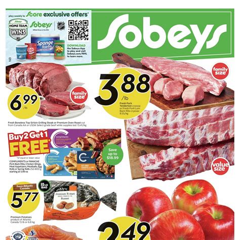 Sobeys Weekly Flyer Weekly Savings NB Feb 1 7 RedFlagDeals