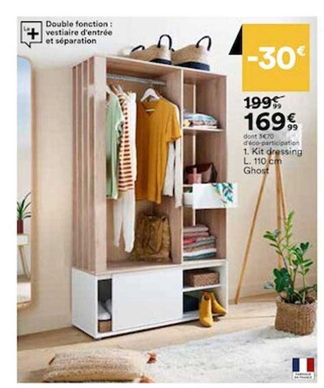 Offre Dressing Blanc Modulable Chez Brico Depot