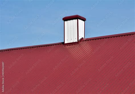 building  covered  profiled metal sheet stock photo adobe stock