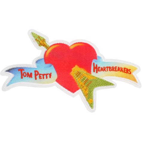 Tom Petty Original Logo Embroidered Patch 445496 Rockabilia Merch Store
