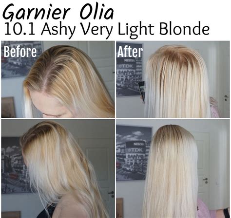 Review Garnier Olia Ashy Very Light Blonde Beauty By Miss L