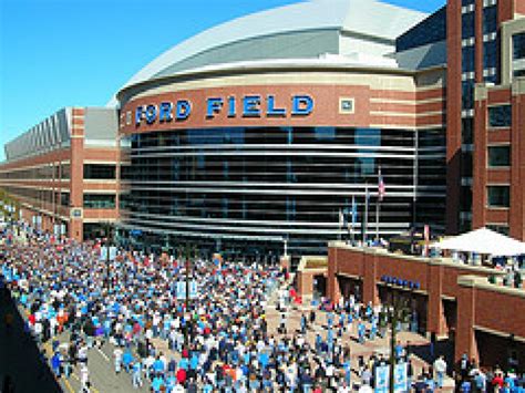 Ford Field Home Of The Detroit Lions Michigan