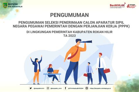 Pengumuman Seleksi Penerimaan Calon Aparatur Sipil Negara Pegawai