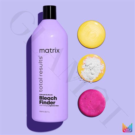 Matrix Total Results Unbreak My Blonde Bleach Finder Shampoo Erkennt