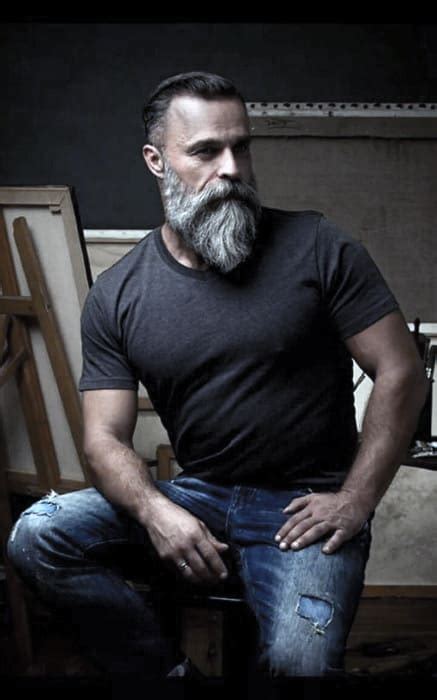 62 Grey Beard Styles For Men