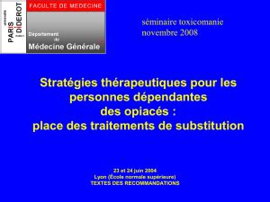 Mémo traitements de substitution