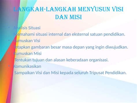 Observasi Kinerja Pmm Kepala Sekolah Indikator Visi Dan Misi Sekolah Ppt