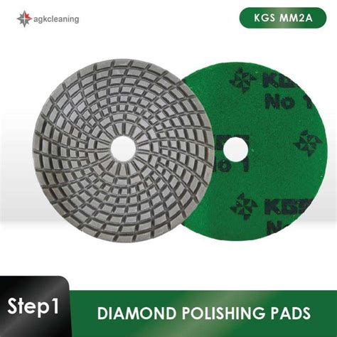 Promo KGS MM2A Diamond Polishing Pad Kristalisasi Marmer Poles