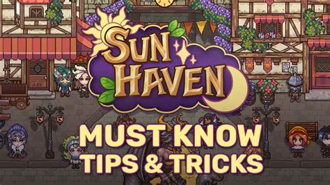 10 Ultimate TIPS & TRICKS For Sun Haven (Early Access) - YouTube