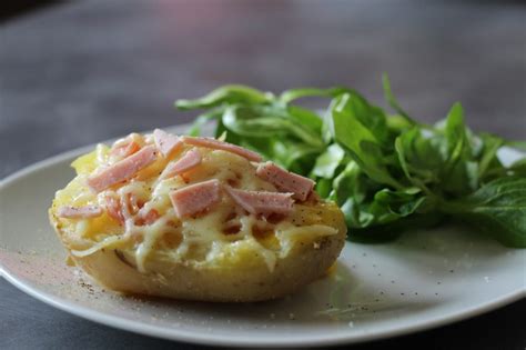 Pommes De Terre Farcies Au Jambon