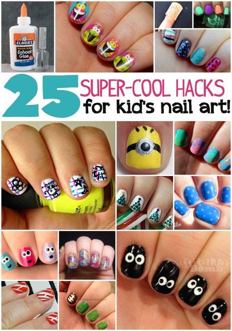 88 Best Nail Art For Kids Images Diy 네일 네일 강좌 예쁜 손톱