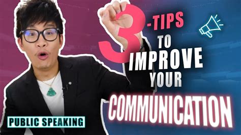 TOP 3 Tips To Improve Your Communication Skills! | Vinh Giang 