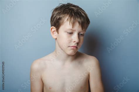 Teenage Boy About Ten Years Old European Appearance Brown Naked Stock Photo And Royalty Free