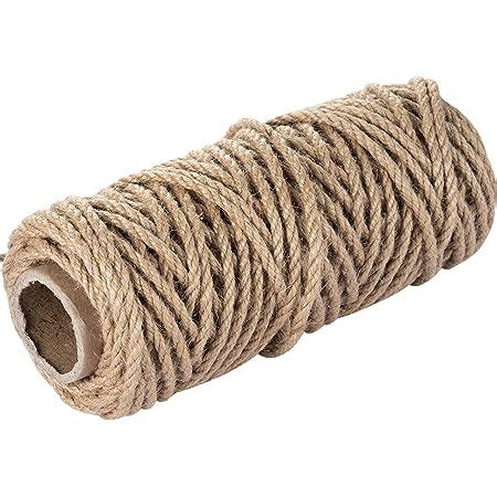 Jute Twine String Mm Thick Feet Heavy Duty Strong Hessian Jute