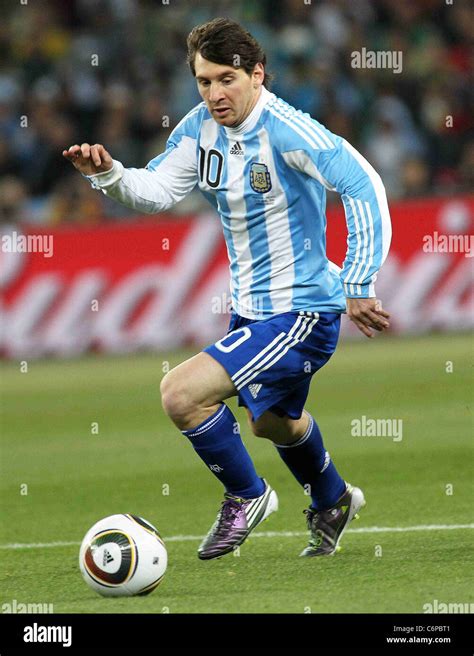 Lionel Messi 2010 FIFA World Cup - Argentina vs. Mexico (3-1) - at ...