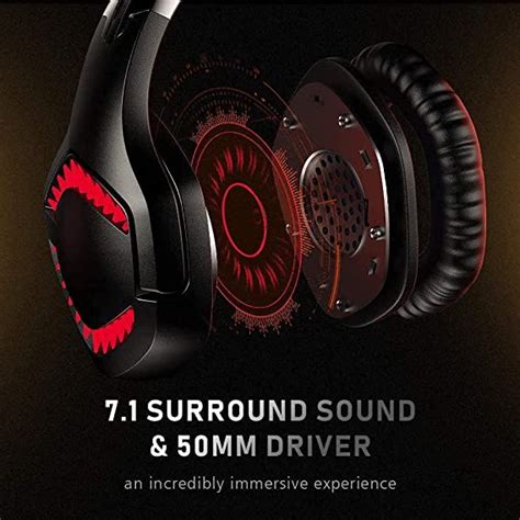 Onikuma K B Pro Gaming Headset Surround Sound Noise Cancelling