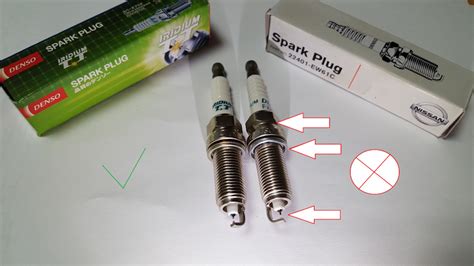 Свеча зажигания 22401-EW61C Контрафакт — DRIVE2