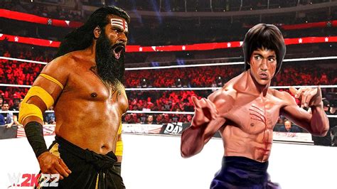 Veer Mahaan Vs Bruce Lee WWE 2K22 YouTube