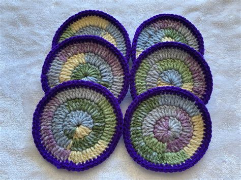 Belles Sous Verres Au Crochet 100 Coton Boissons Etsy France