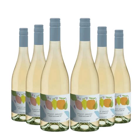 Kit Vinhos Mediterranico Gt Terre Siciliane Pinot Grigio Quimera