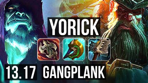 YORICK Vs GP TOP Rank 4 Yorick 3 2 8 JP Challenger 13 17 YouTube