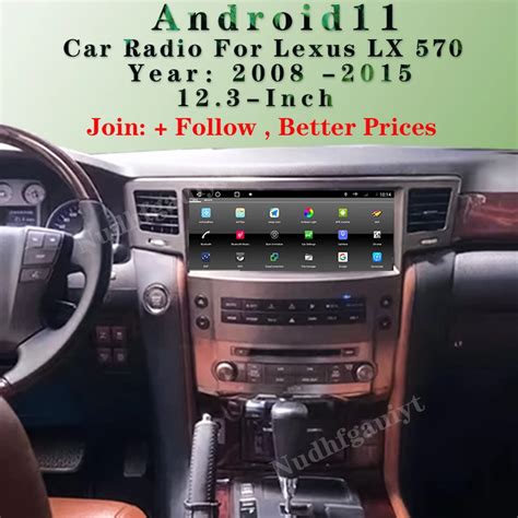 Android Car Radio Automotivo For Lexus Lx Lx Car Multimedia