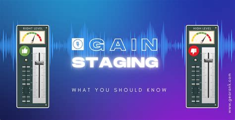 Gain Staging How To Build Your Mix Quality Through Each Step