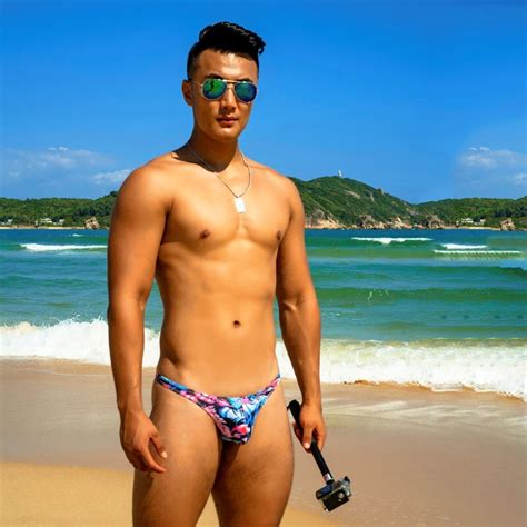 Mens Beach Briefs Swim Thong Bikini Hot Sexy Low Waist Swimsuit Gay Bathing Suit EBay