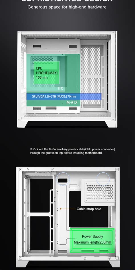 buy wholesale china factory promotion hot selling cube computer case