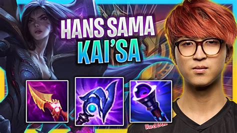 HANS SAMA CRAZY GAME WITH KAI SA G2 Hans Sama Plays Kai Sa ADC Vs