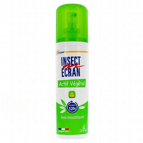 INSECT ECRAN Répulsif naturel actif végétal spray 100ml Parapharmacie