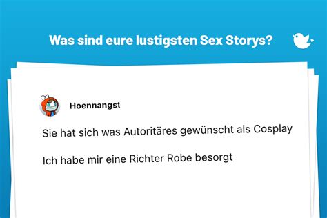 Was Sind Eure Lustigsten Sex Storys Twitterperlen