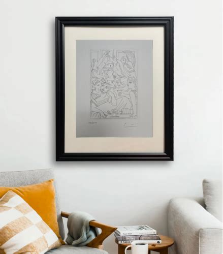 Pablo Picasso Hand Signed Original Print With Coa And 3 500 Usd