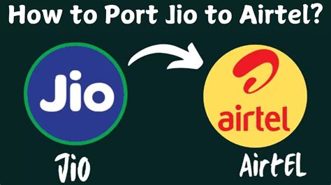 How To Port Jio To Airtel In Simple Steps With Zero Charges