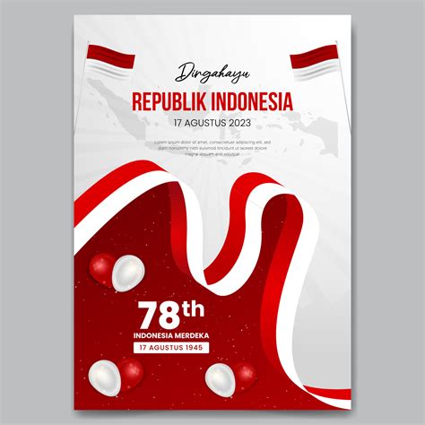 Indonesia Independence Day August 17th And 78th Indonesia Independence