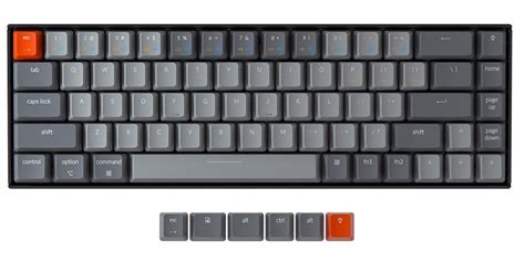 Keychron K Keys Rgb Aluminum Frame Gateron Blue Hot Swap K W Black