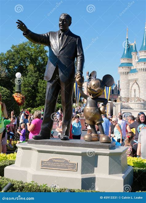 Walt Disney At The Magic Kingdom Editorial Photo Image Of Mouse